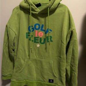 Converse Green Hoodie - Men's Sweater